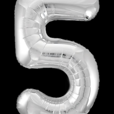 Фольгированные цифры 86 см