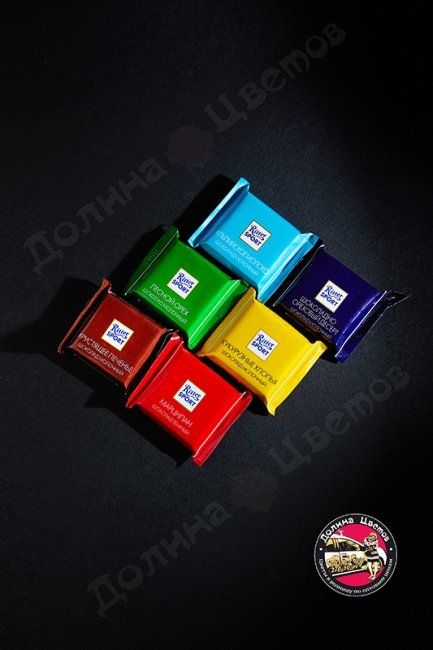 Шоколад мини Ritter 16,67 гр. ассорти