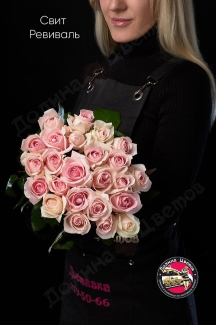 Букет из Розы Свит Ревиваль  (высота  50см)