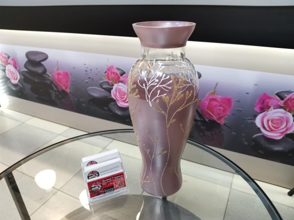 декоративная ваза (высота 40см)