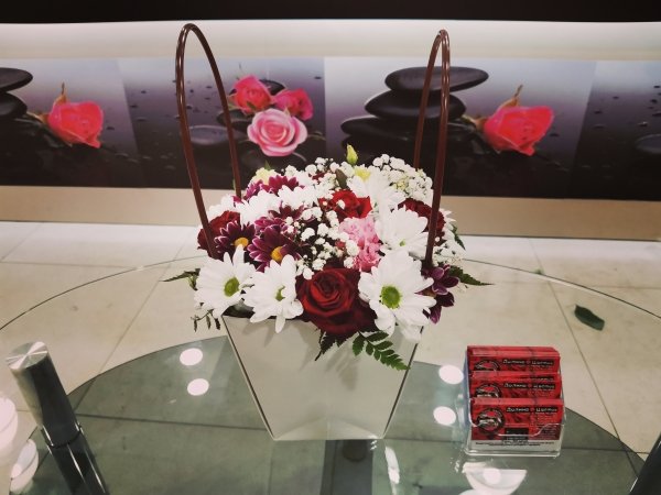 Сумочка с цветами